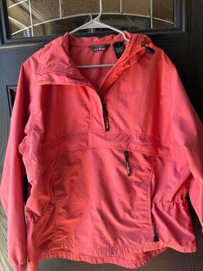 L.L. Bean Women's Coral Utility Pullover Jacket